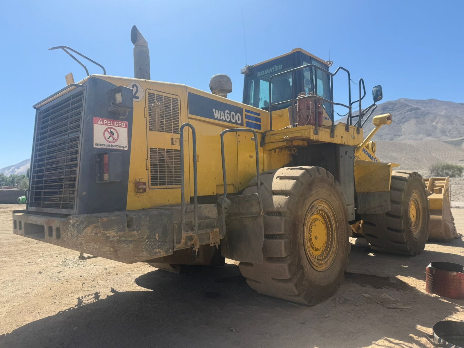 Cargador Frontal Komatsu W600 Año 2013
