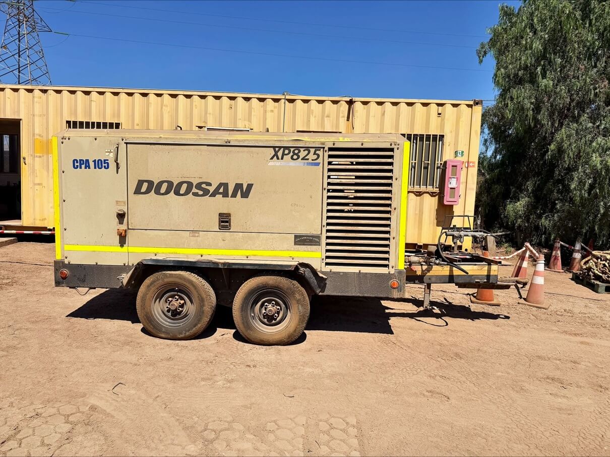 Compresor de Aire Doosan XP825  125 PSI