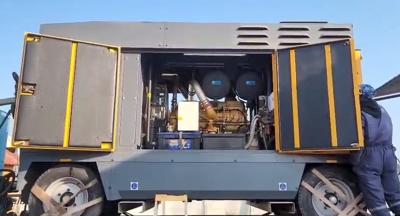 Compresor Alta Presión Atlas Copco XRVS 476 motor Cat C13 2467 Hs