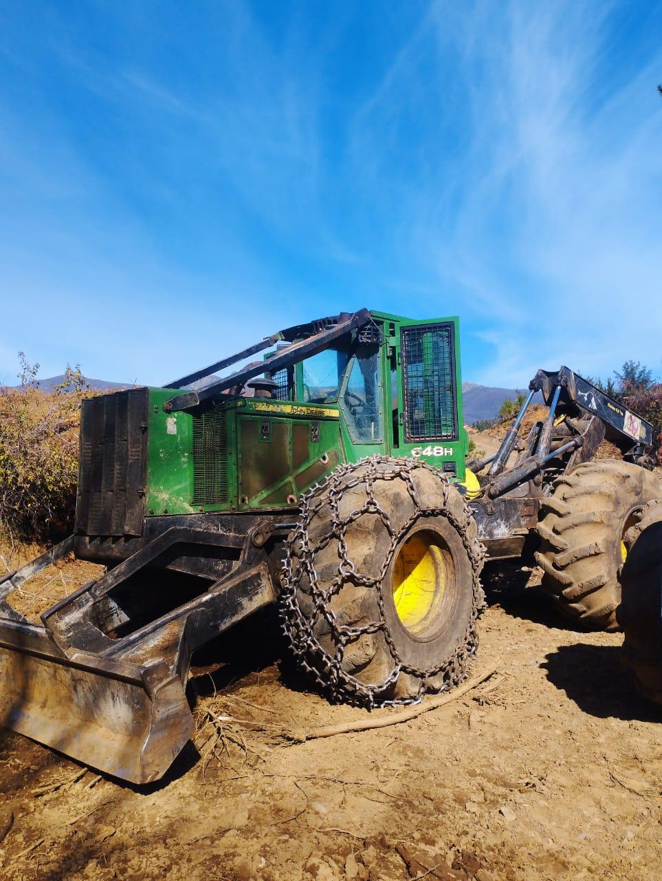 Tractor Skidder John Deere 648H Año 2012