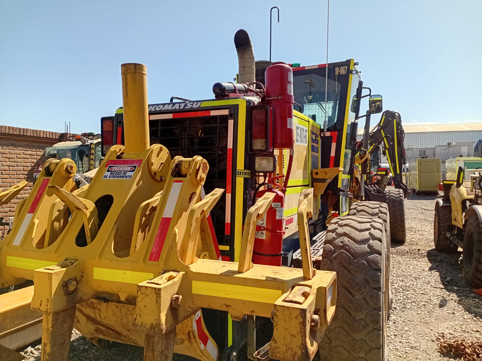 Motoniveladora Komatsu GD675-S Año 2015 4.792 horas